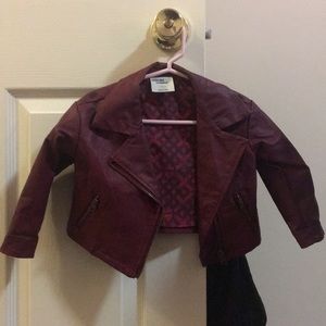 Faux Leather Jacket